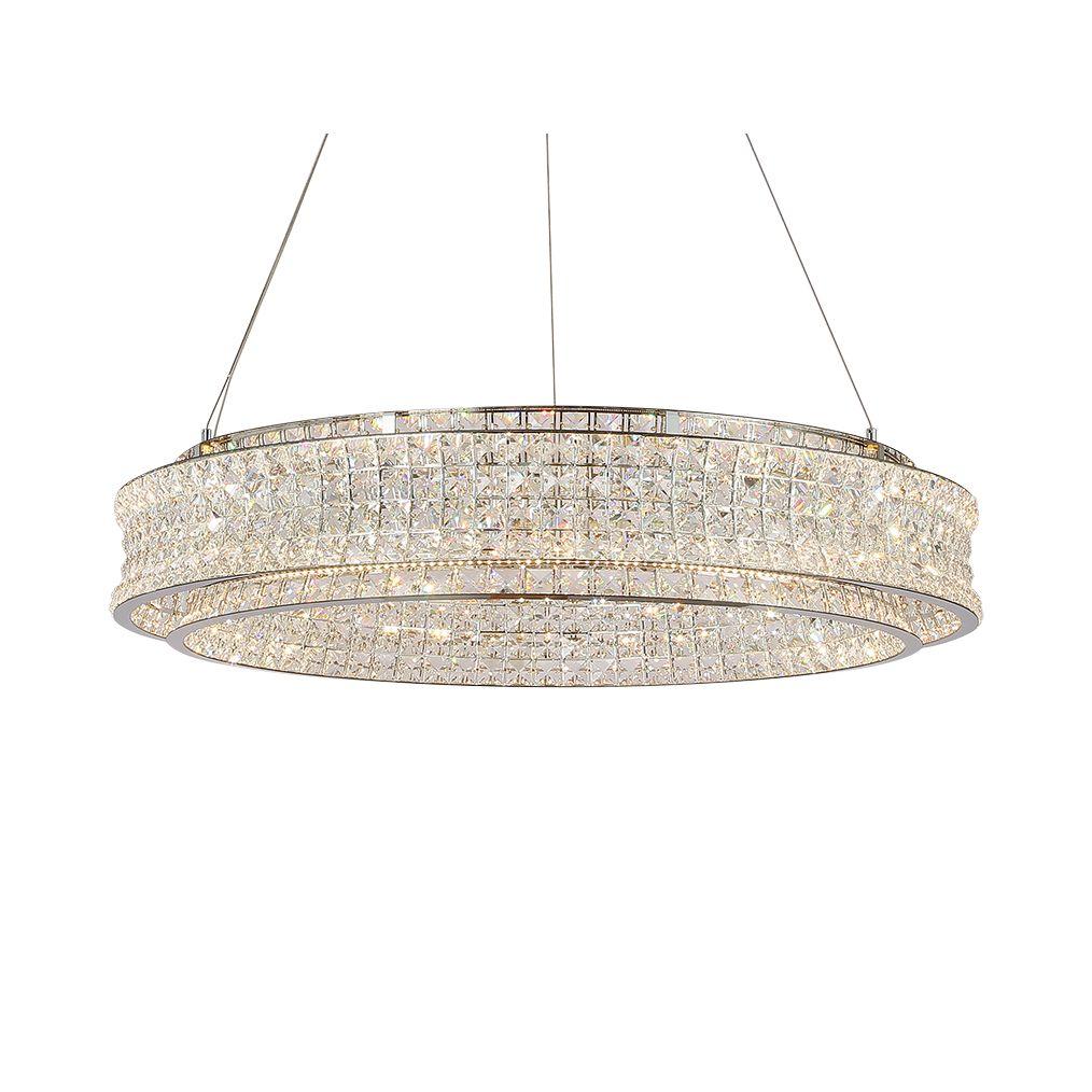 подвесной светодиодный светильник newport venera 8510/80 chrome м0069970