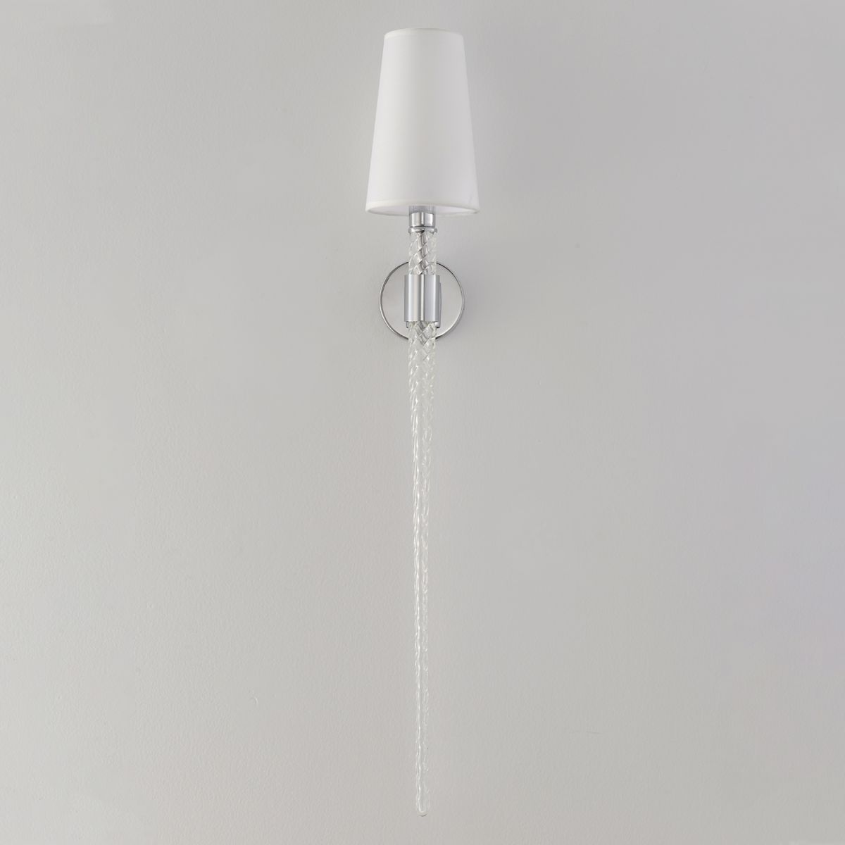бра crystal lux luminous ap1 chrome