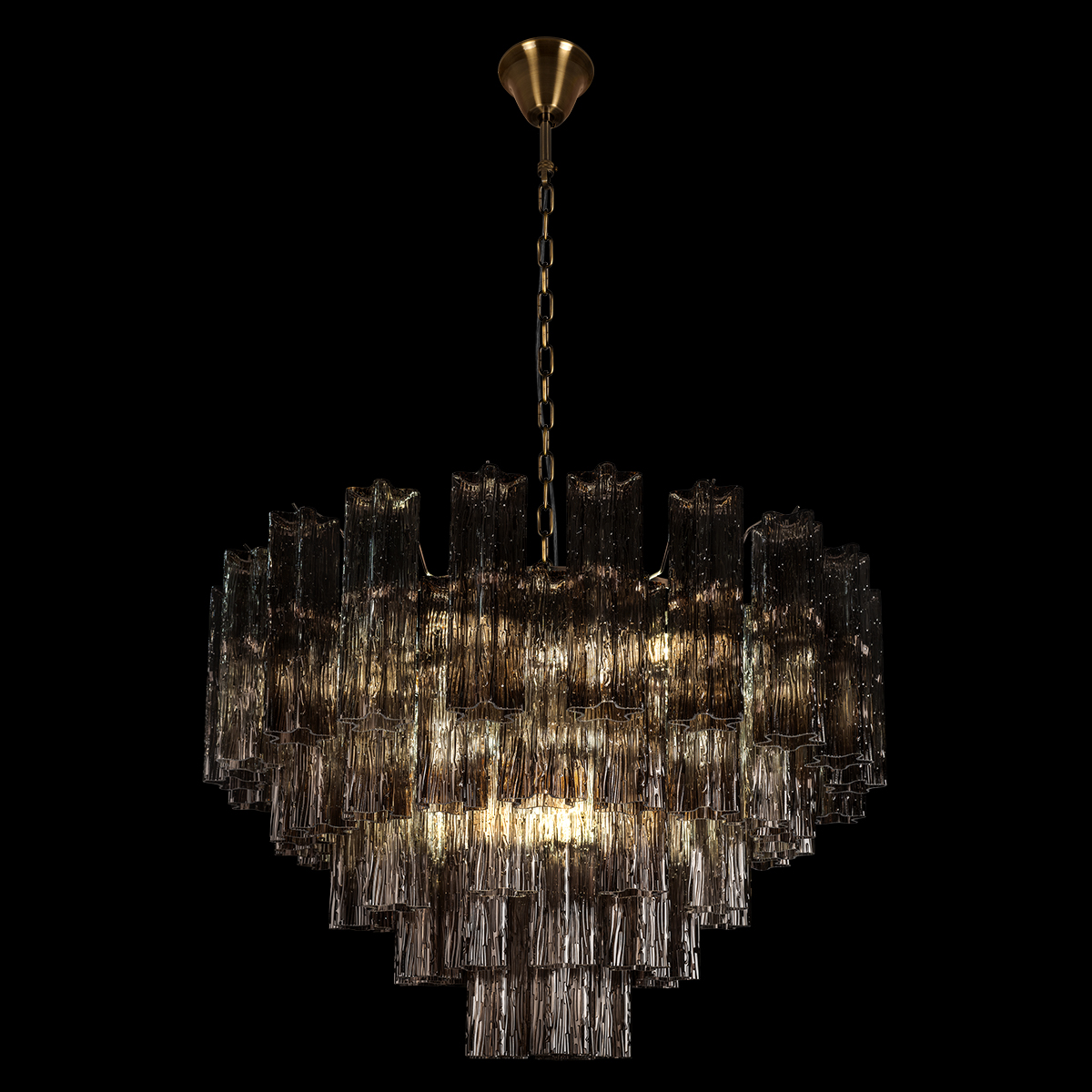 подвесная люстра loft it murano 10580/800 smoke