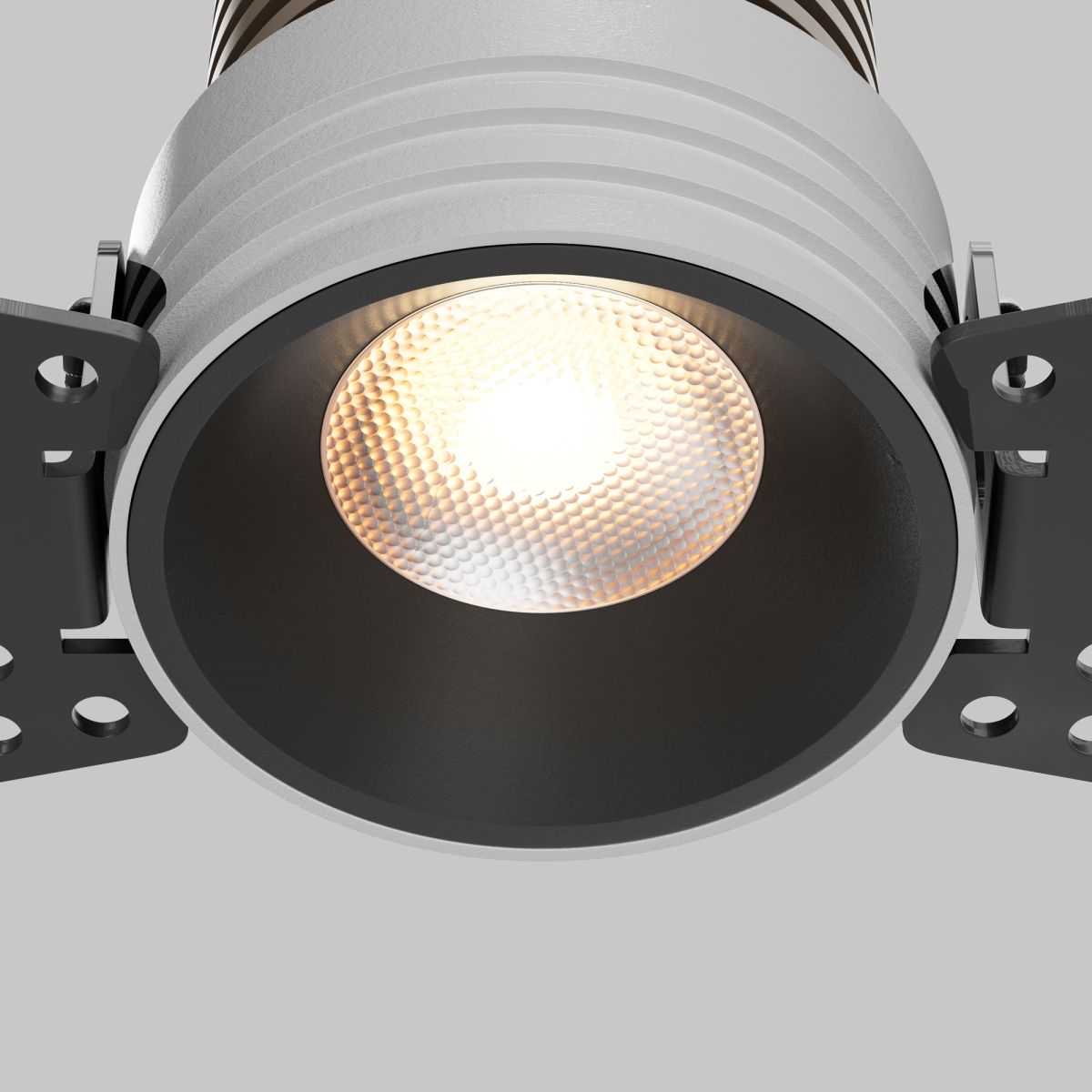 встраиваемый светильник maytoni technical mini dl059-7w3k-trs-b