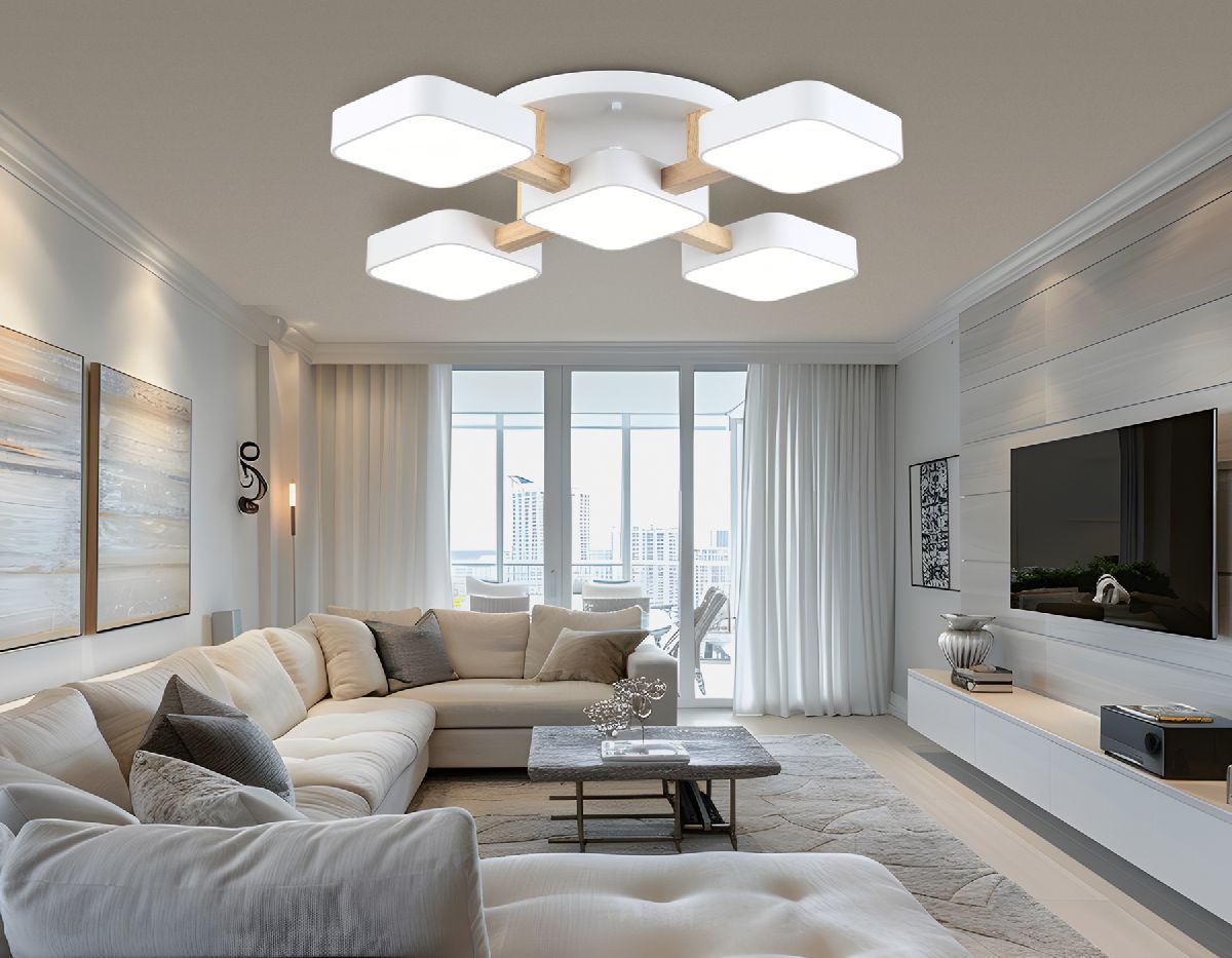 потолочная люстра ambrella light linetech comfort fl4881