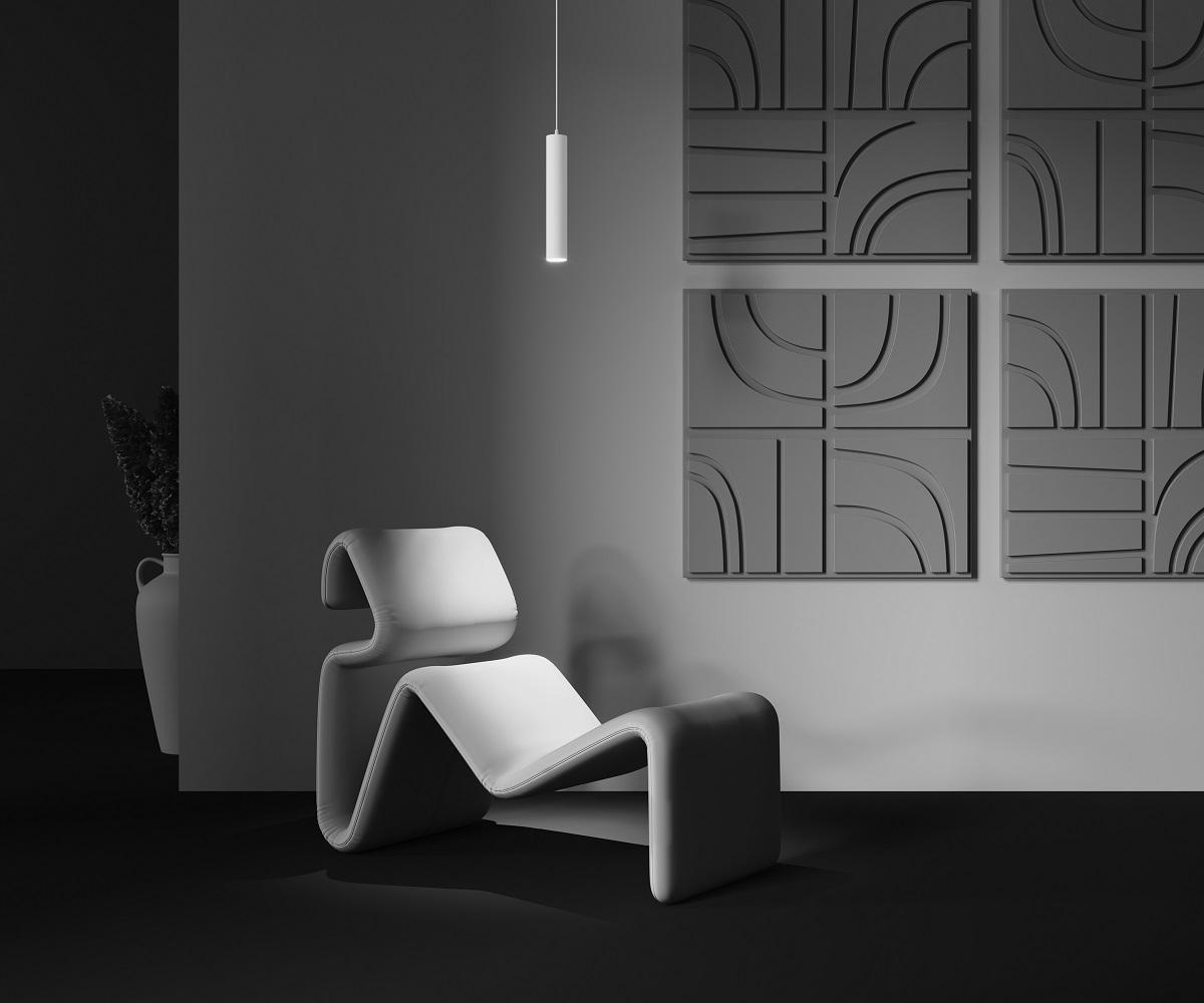 подвесной светодиодный светильник maytoni technical pendant focus led p072pl-l12w3k-1