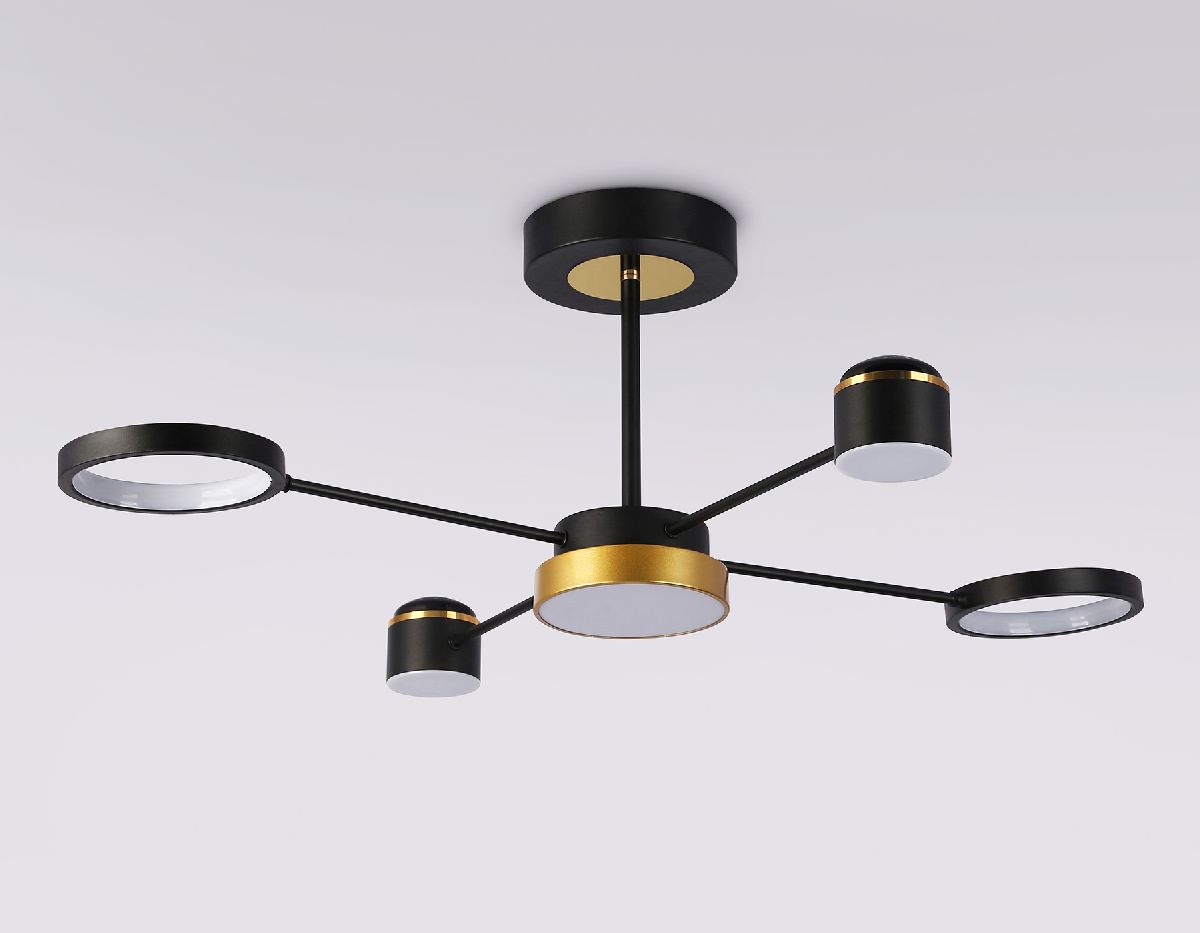 люстра на штанге ambrella light linetech fl51632