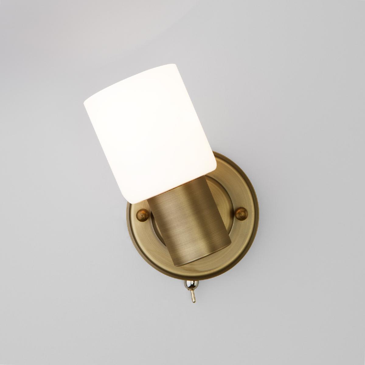 настенный светильник eurosvet corso 20089/1 бронза