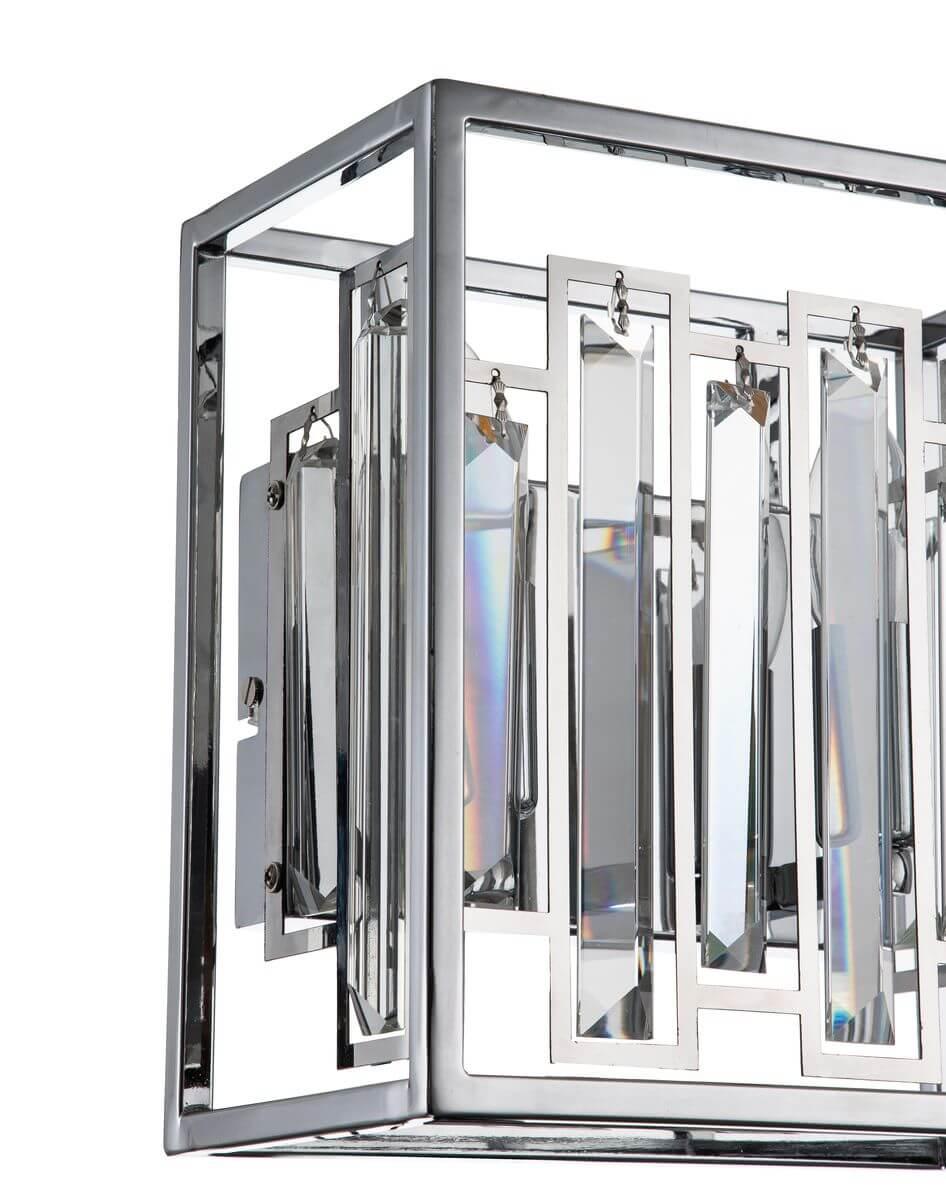 настенный светильник indigo valzer 12001/2w chrome v000065