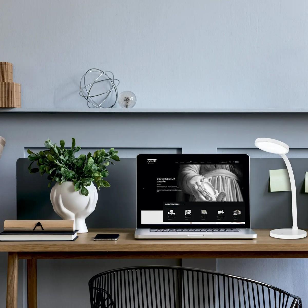 настольная светодиодная лампа gauss gt5032