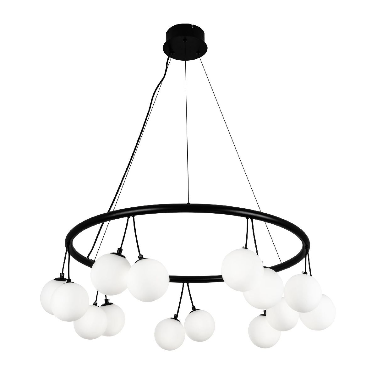 подвесная люстра modestyle ms.6120.14 bk
