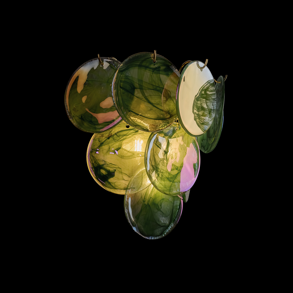 настенный светильник loft it lolly 10492w green