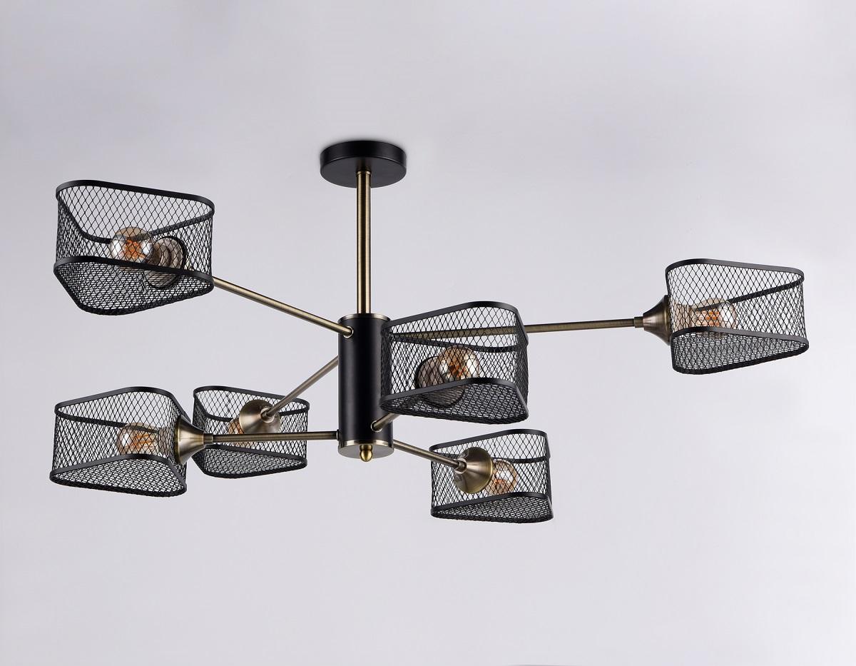 подвесная люстра ambrella light traditional loft tr80172