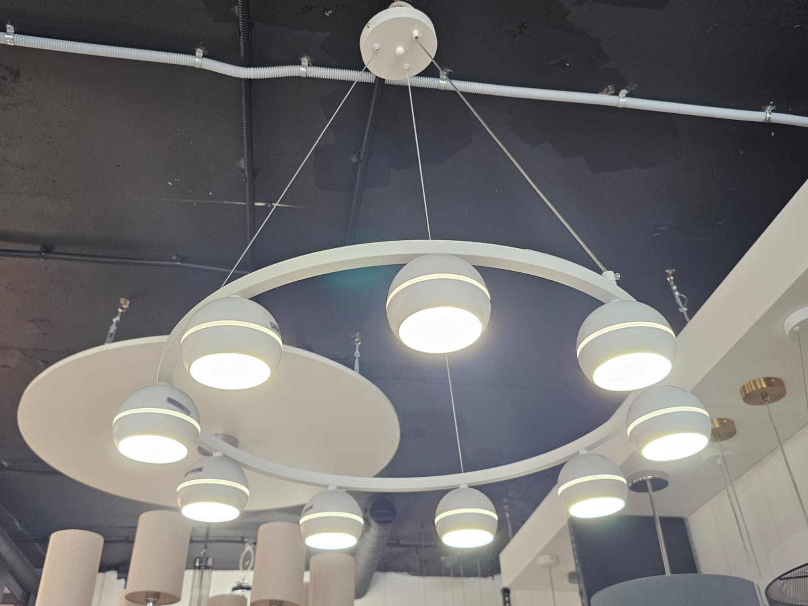 подвесная люстра lumion luazana 8254/9