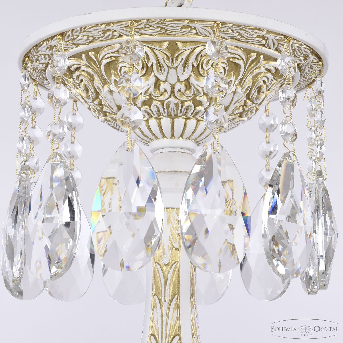 подвесная люстра bohemia ivele crystal 71101/12/300 b wmg