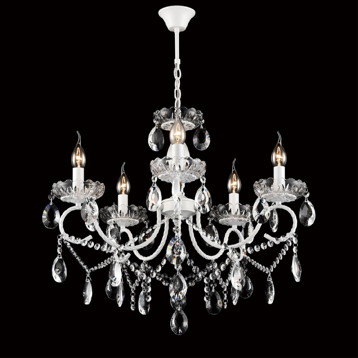 подвесная люстра lumion snow 8189/5