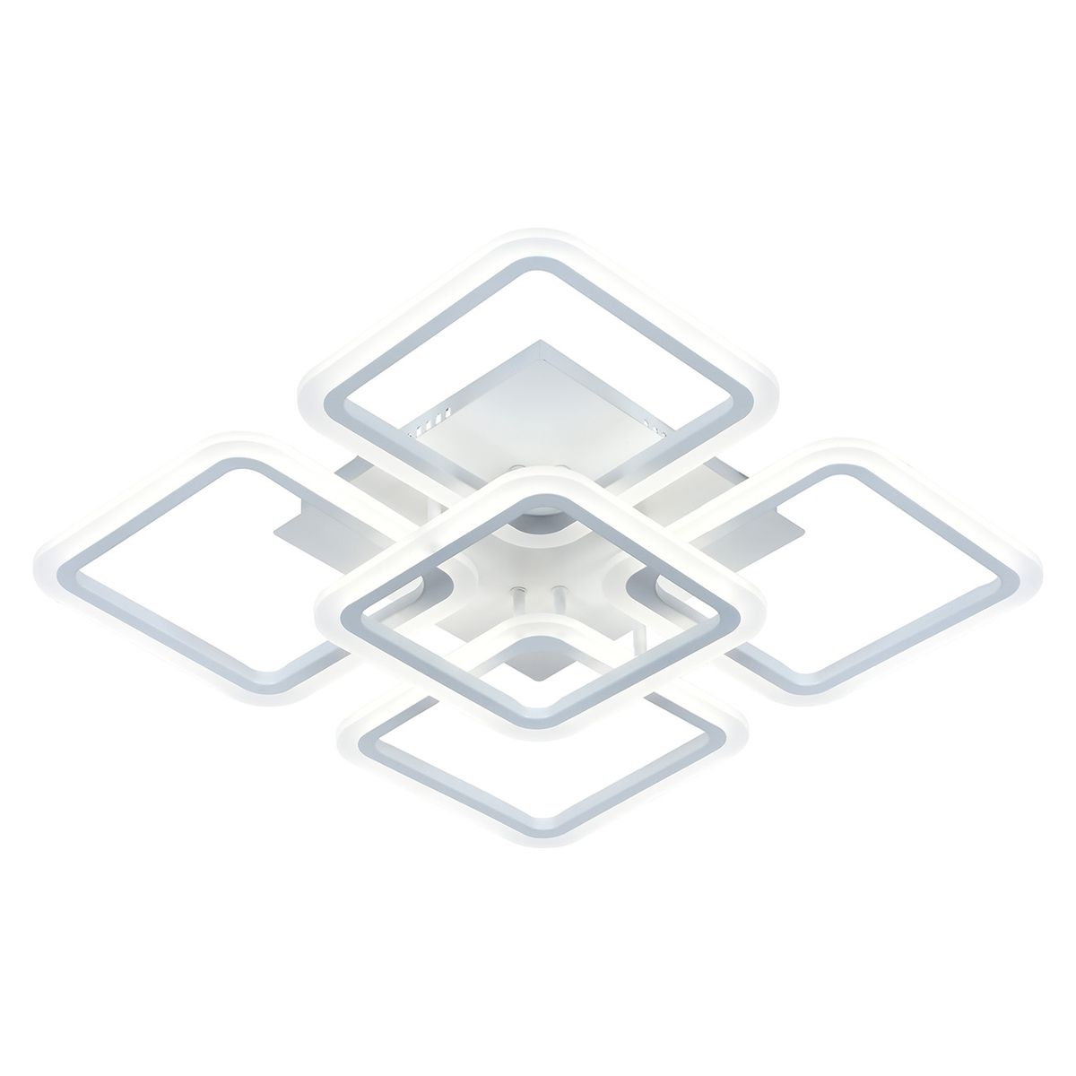 потолочная светодиодная люстра escada square 10220/5led 98w