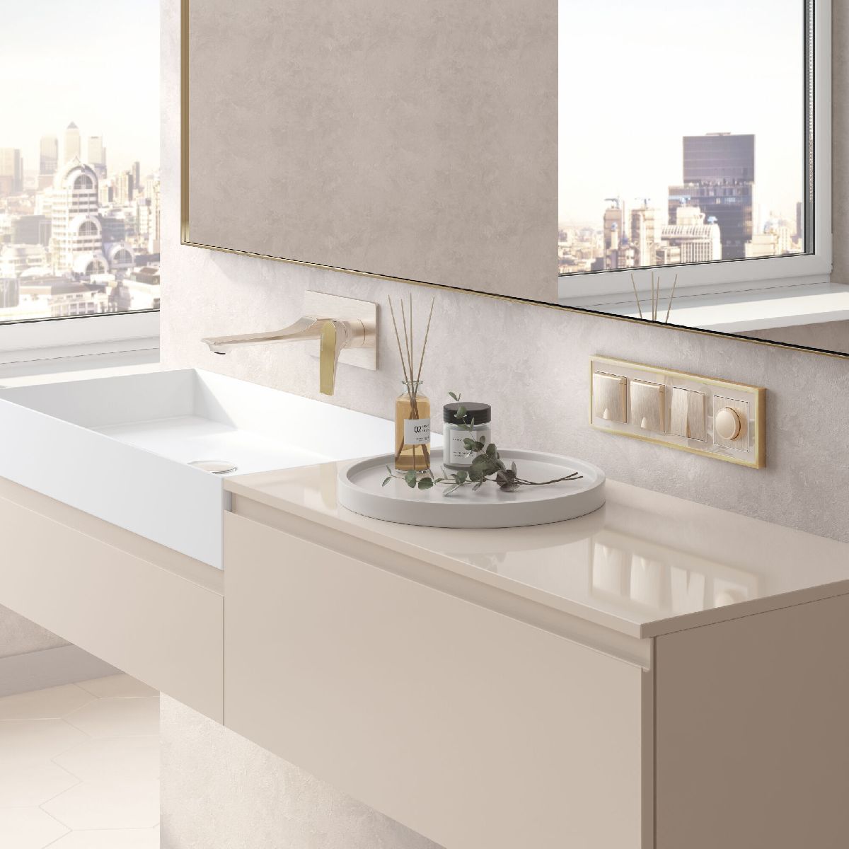 рамка на 4 поста werkel baguette 4690389193316 w0042851 a062783