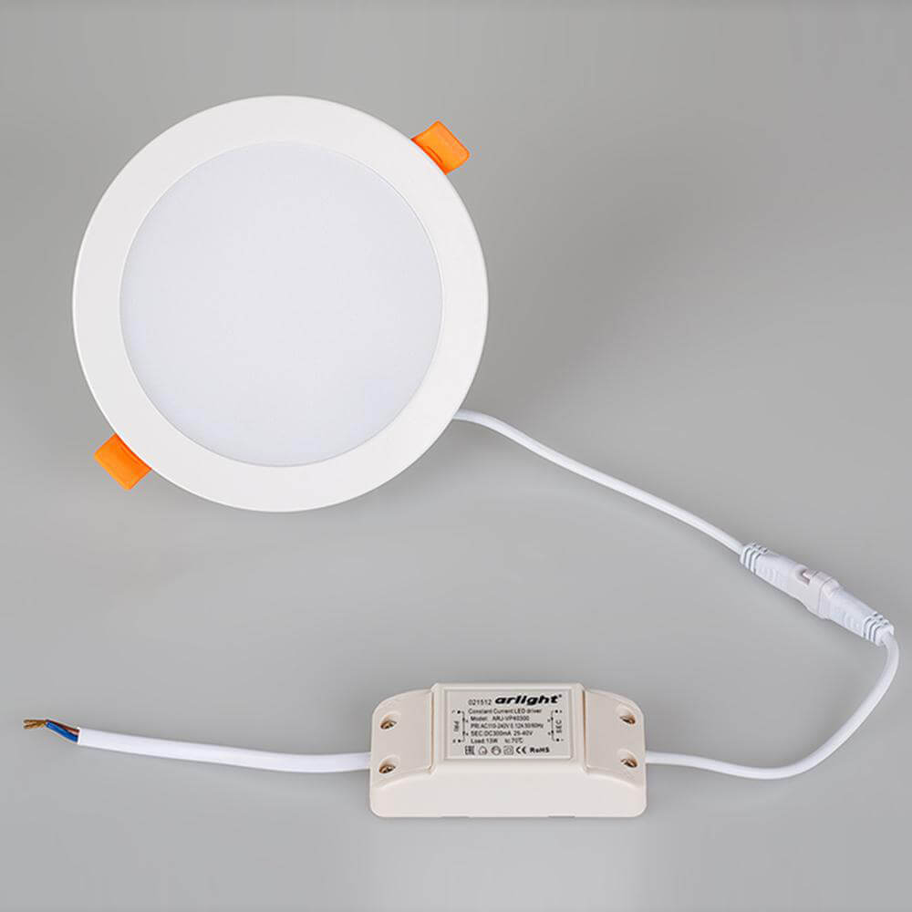 встраиваемый светодиодный светильник arlight dl-bl145-12w warm white 021438