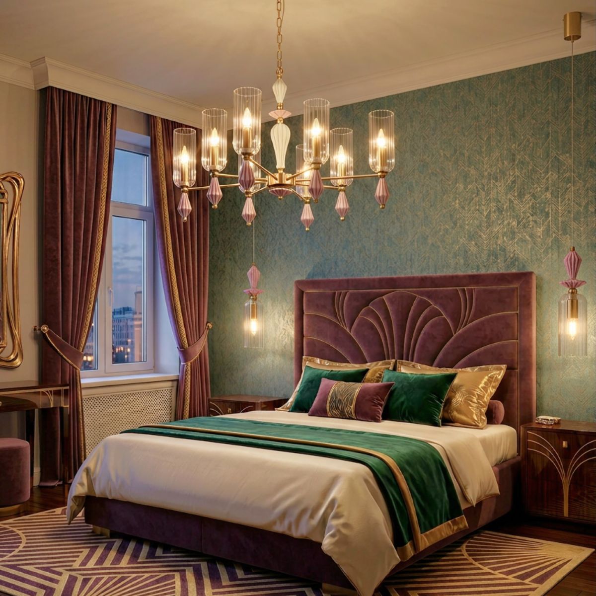 подвесная люстра citilux fernet cl254180