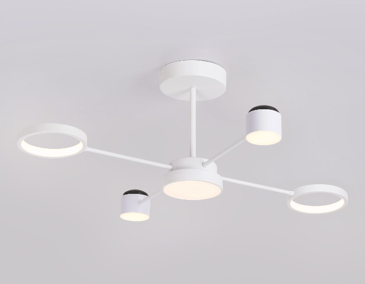 люстра на штанге ambrella light linetech fl51631