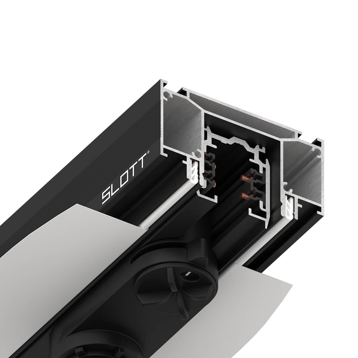 профиль для шинопровода novotech 135189