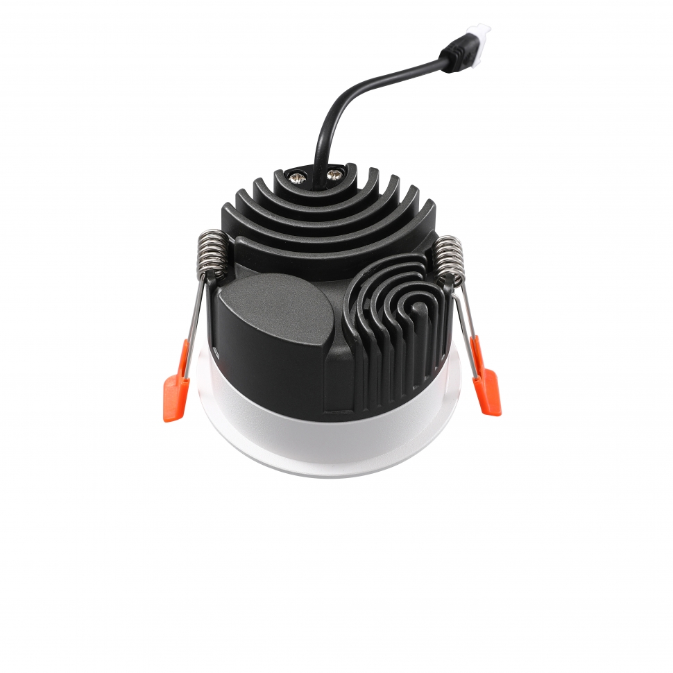 встраиваемый светильник iledex mars 112-12w-d80-3000k-24dg-wh