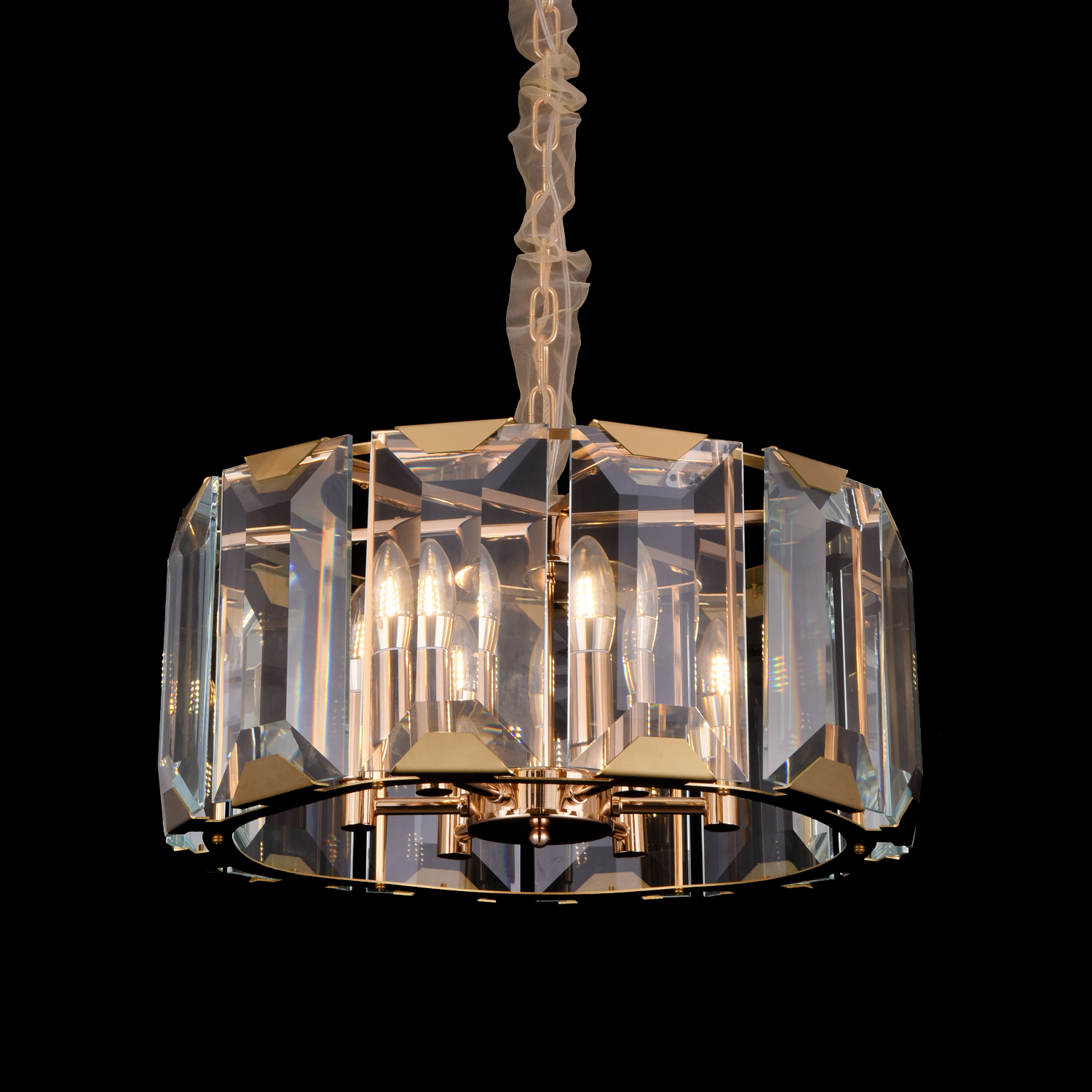 люстра harlow crystal l5 gold delight collection