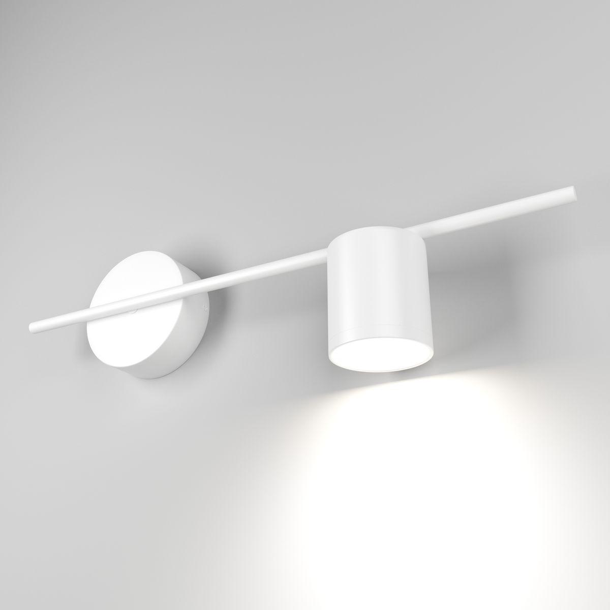 настенный светильник elektrostandard acru led белый mrl led 1019 4690389149887