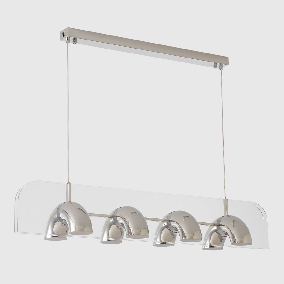 подвесной светильник crystal lux element sp48w led chrome