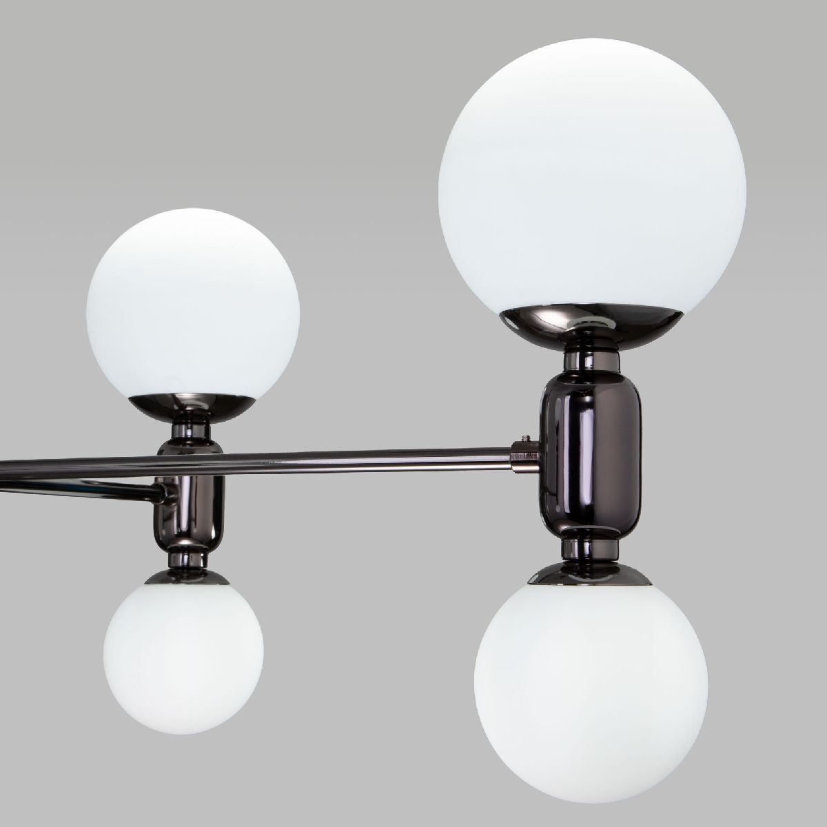 подвесная люстра eurosvet bubble 30182/8 черный жемчуг a063206