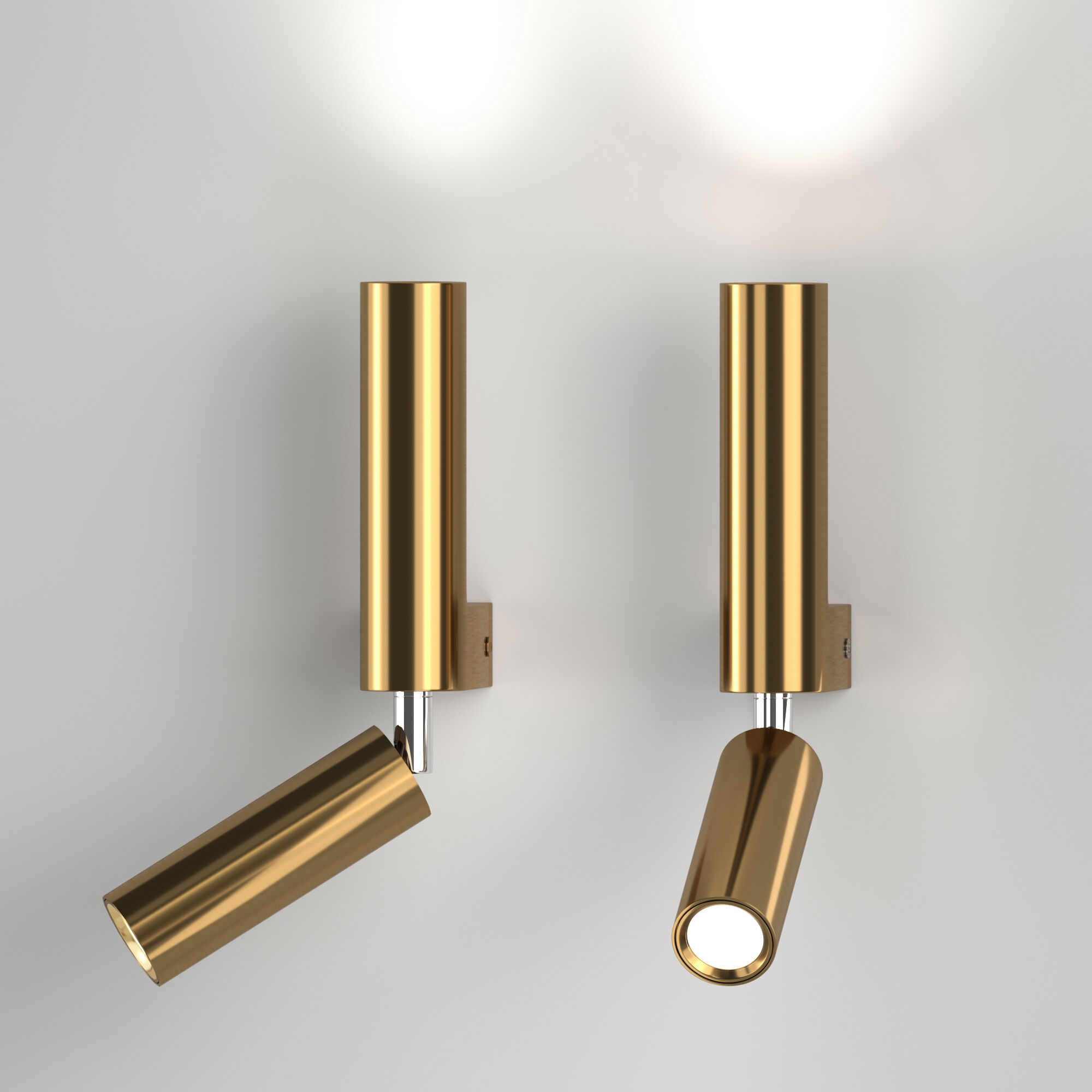 спот eurosvet pitch 40020/1 led латунь a061310