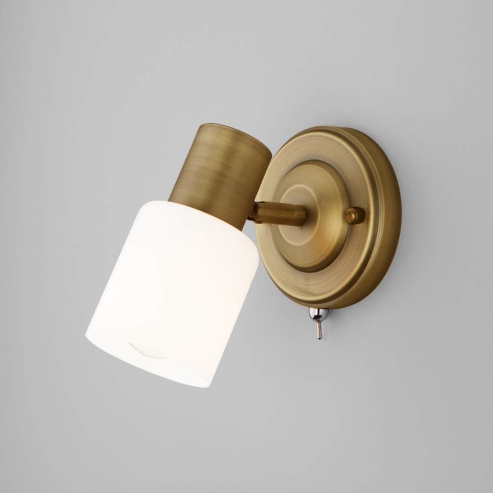 настенный светильник eurosvet corso 20089/1 бронза