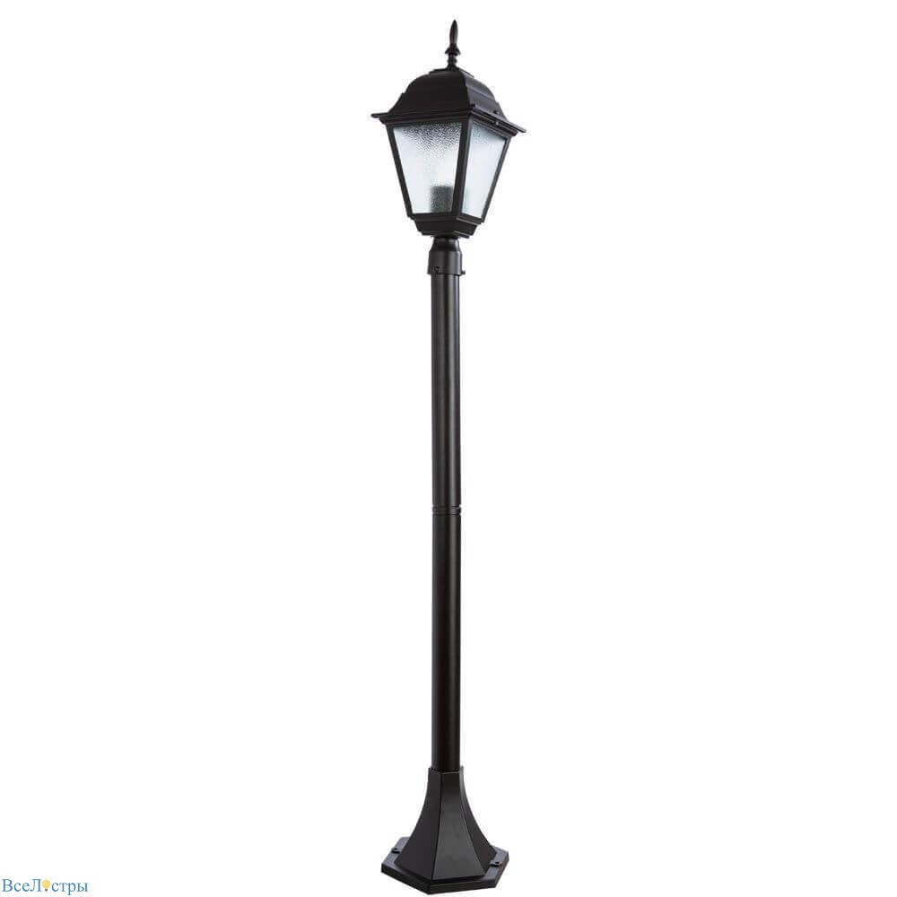 уличный светильник arte lamp bremen a1016pa-1bk