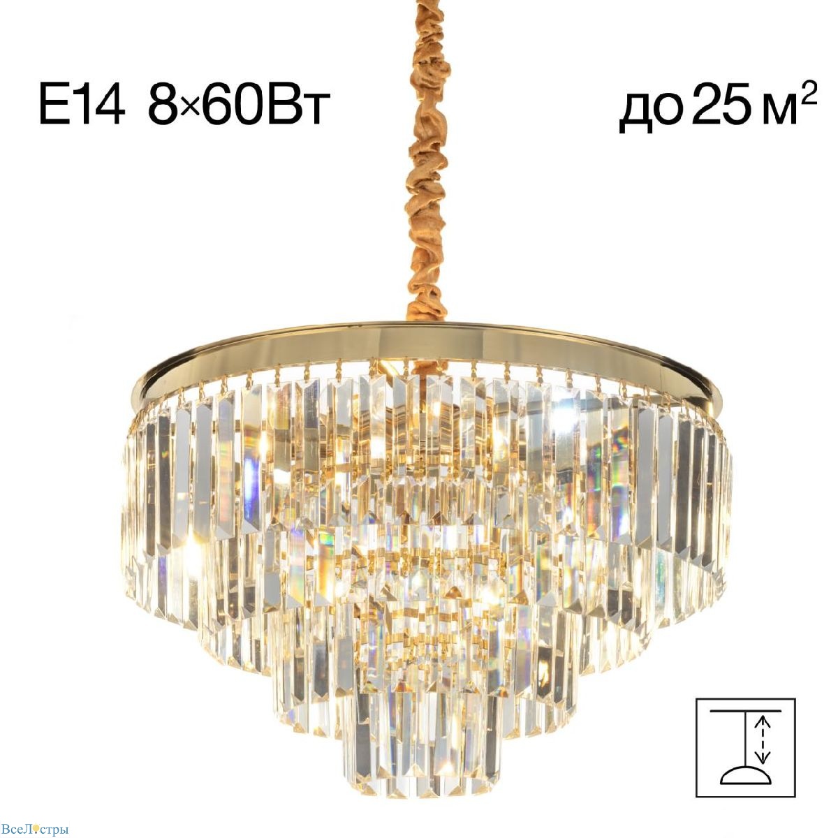 подвесная люстра citilux ricky cl314153