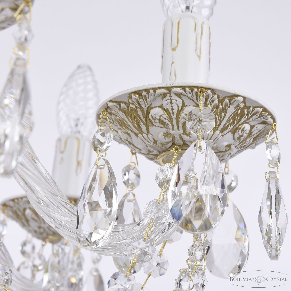 подвесная люстра bohemia ivele crystal al16302/6/160 wmg