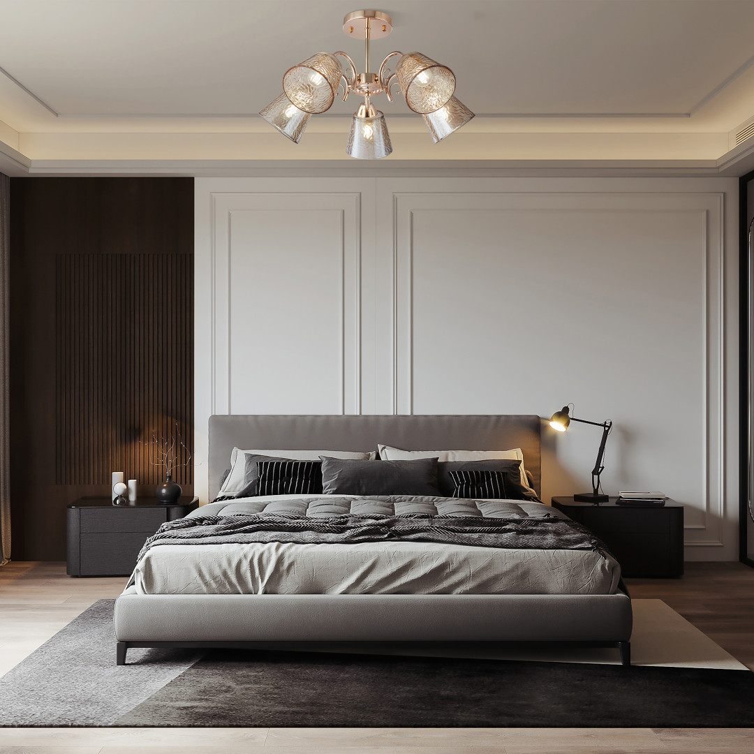 люстра на штанге arte milano 333307/5 fgd