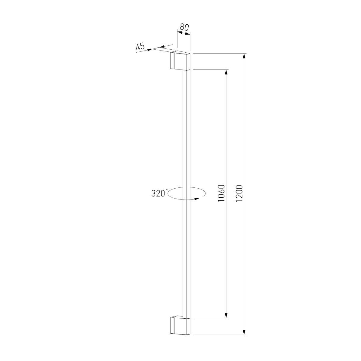 уличный настенный светильник elektrostandard argos 35121/d черный 4690389219269 a072070