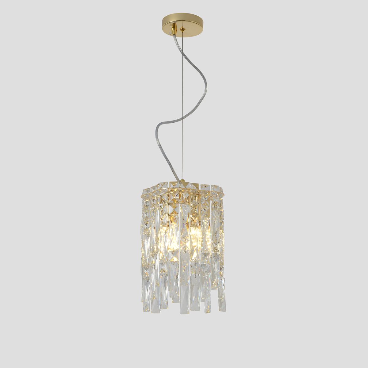 подвесной светильник crystal lux abril sp2 gold