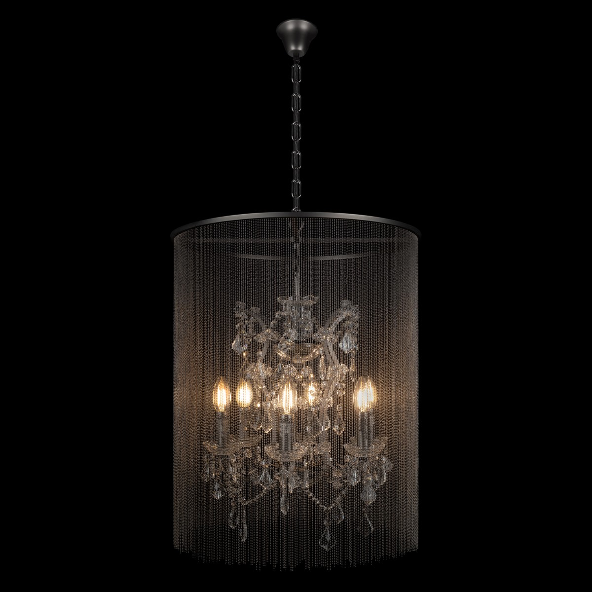 подвесная люстра loft it vaille crystal 10450/500