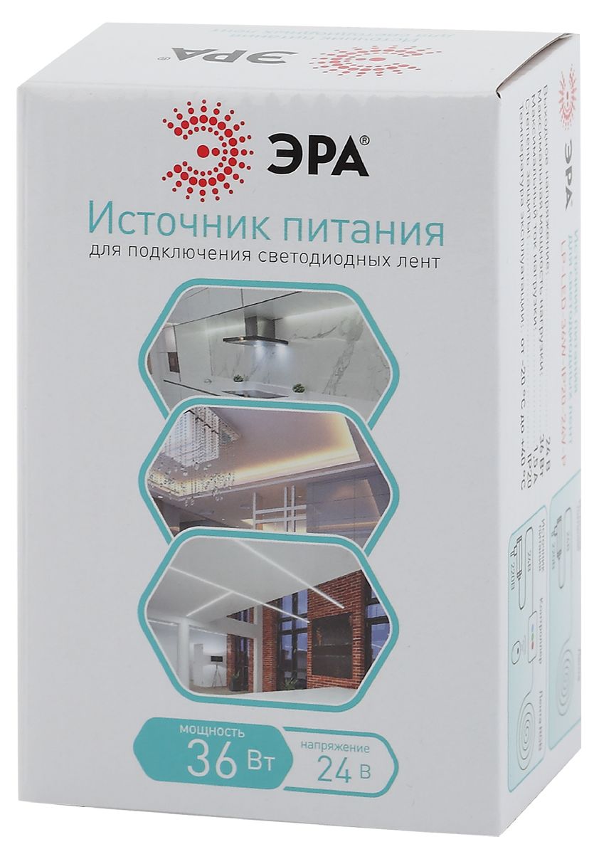 блок питания эра lp-led-36w-ip20-24v-p б0044744