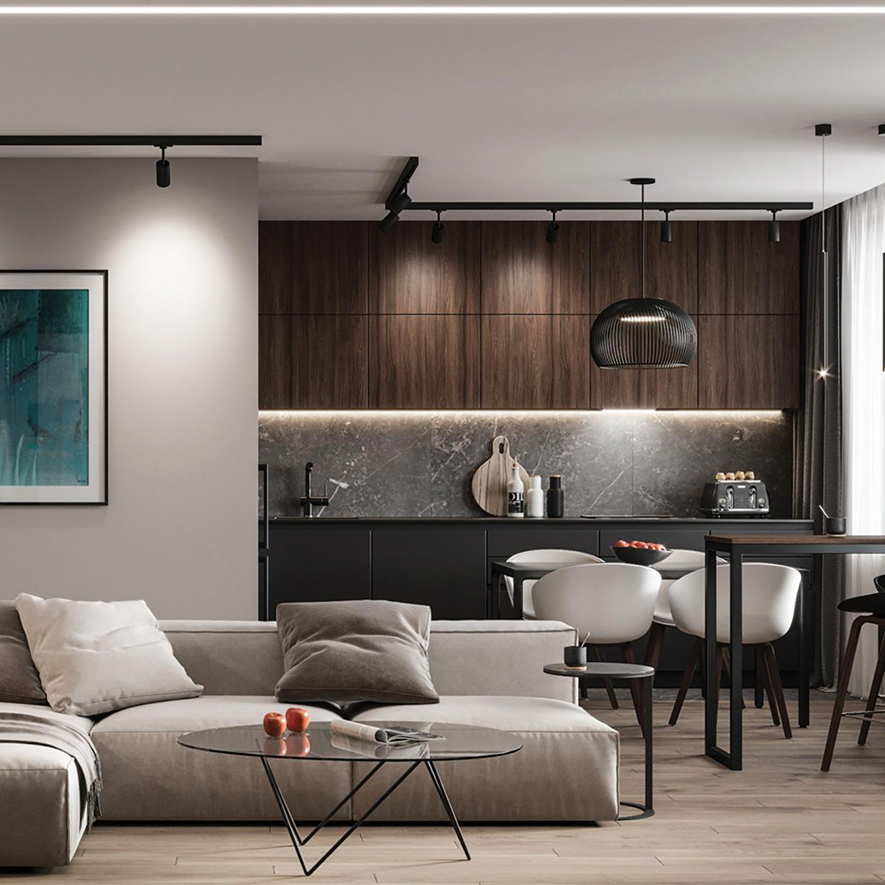 трековый однофазный светильник feron al198 48939