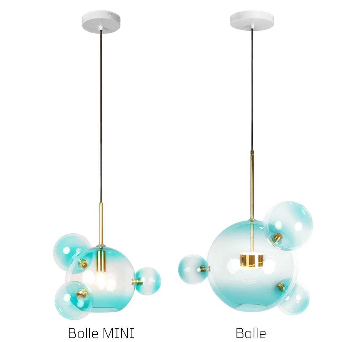 подвесной светильник loft it bolle 2027-p4 blue mini