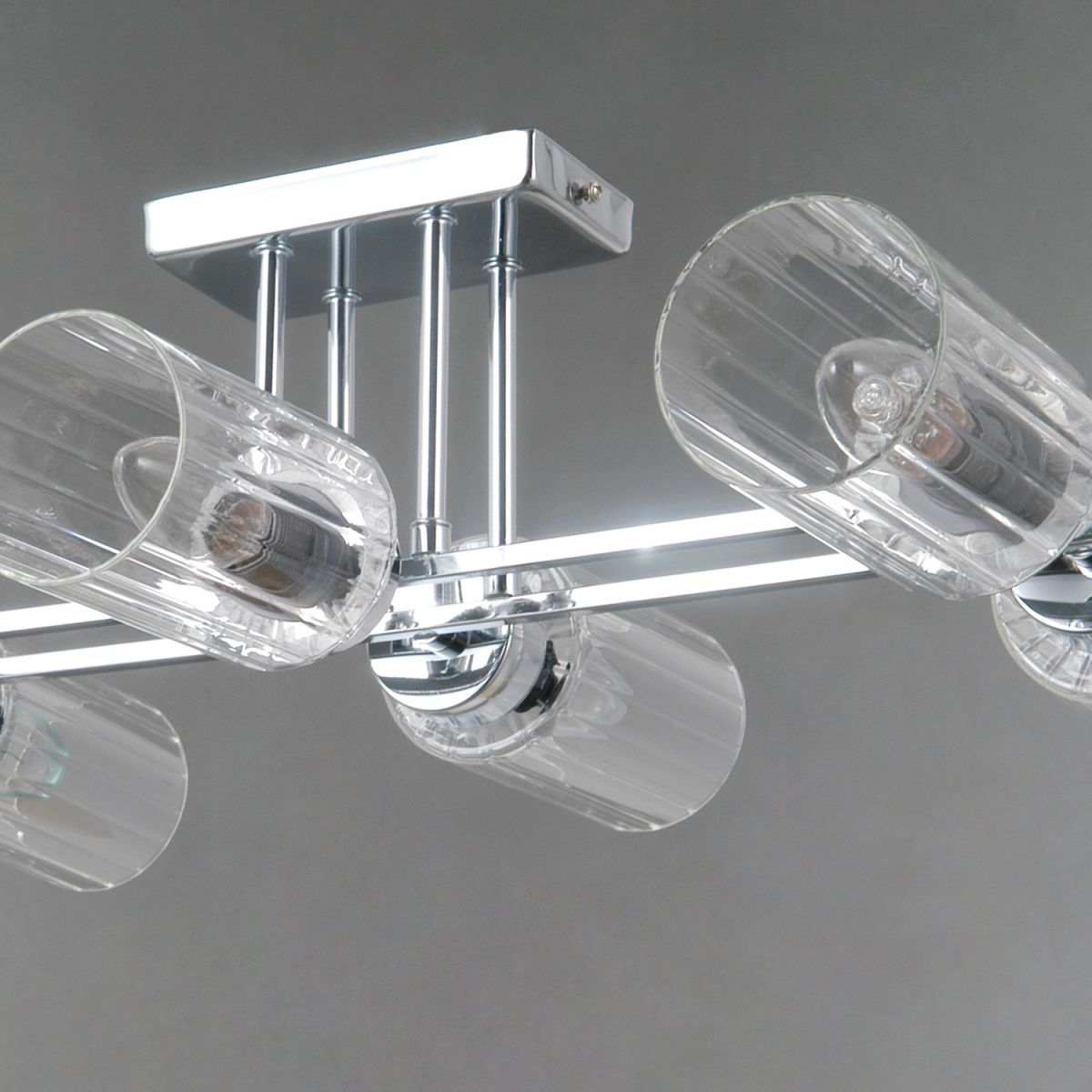 потолочная люстра illumico il0780-6csq-25 cr naples