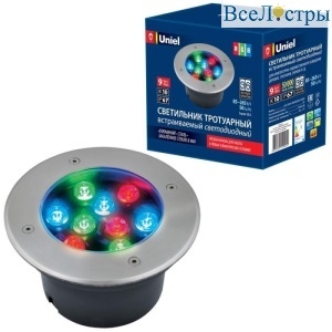 ULU-B12A-9W/RGB IP67 Grey