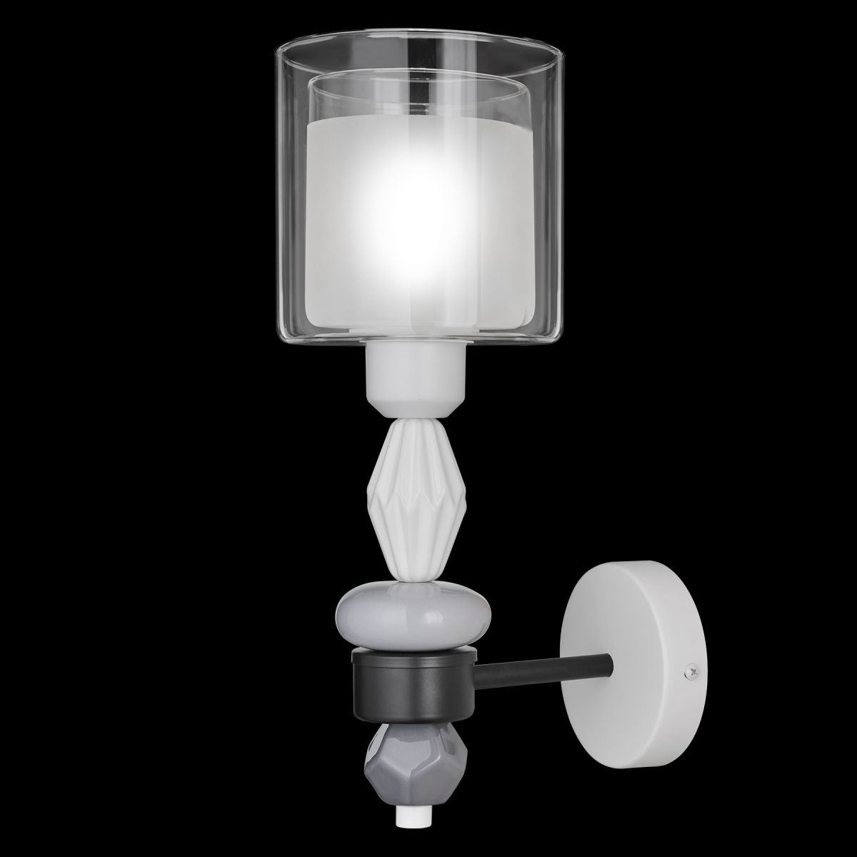 бра 33 идеи wll902.01wh.bl-s25tr