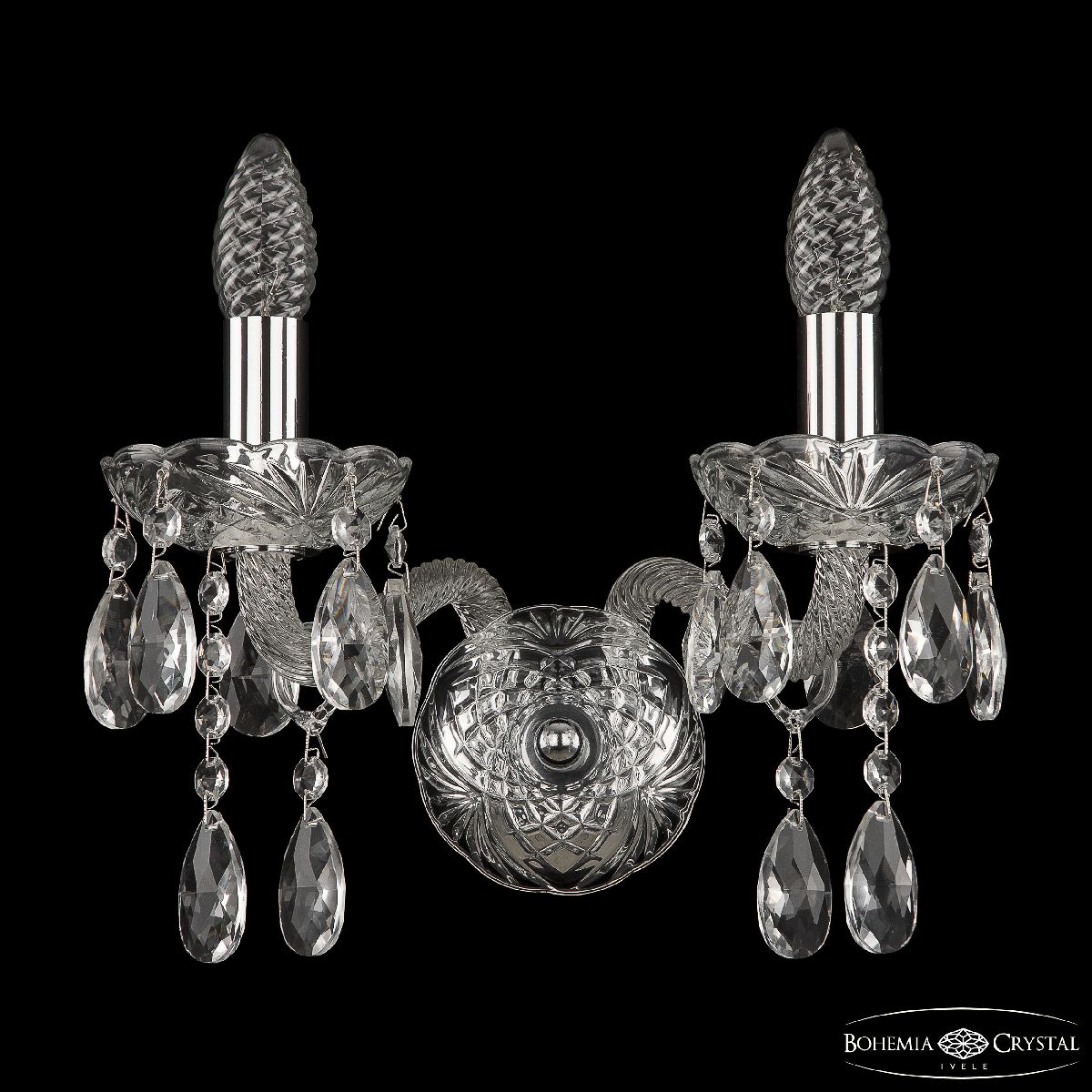 бра bohemia ivele crystal 107b/2/141 ni