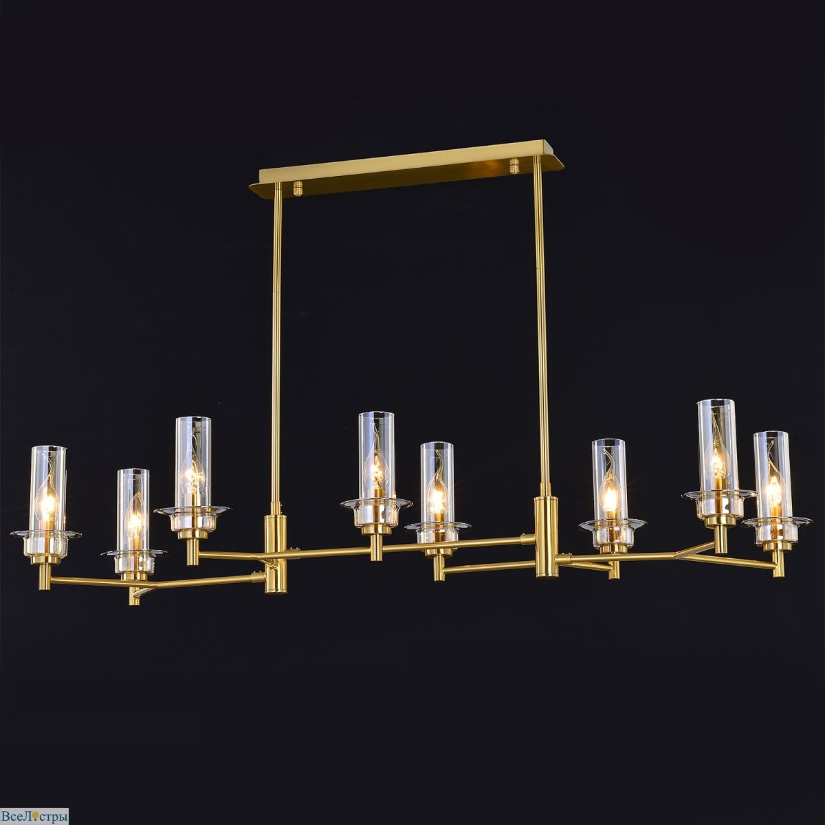 люстра на штанге illumico il5216-8rls-24 highball