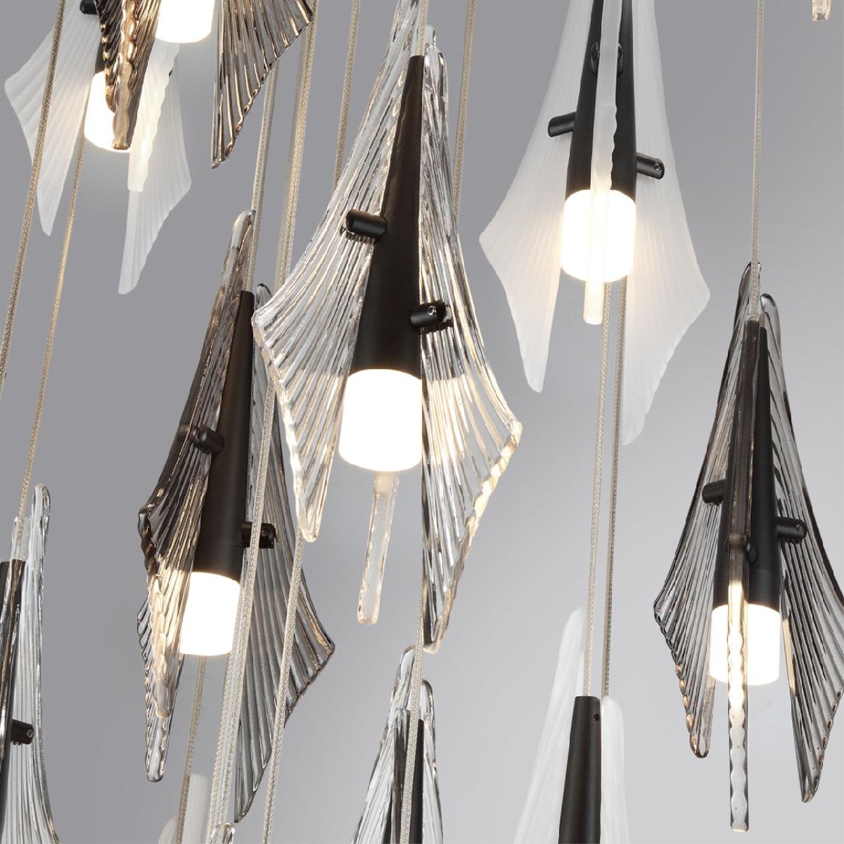 каскадная люстра odeon light l-vision afalina 5442/137l