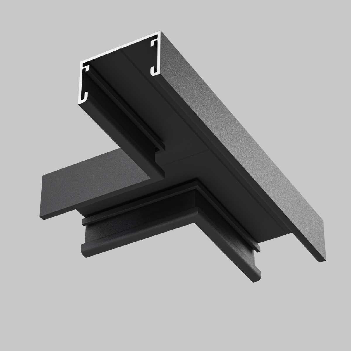 т- образный коннектор накладной maytoni technical tra172ct-11b