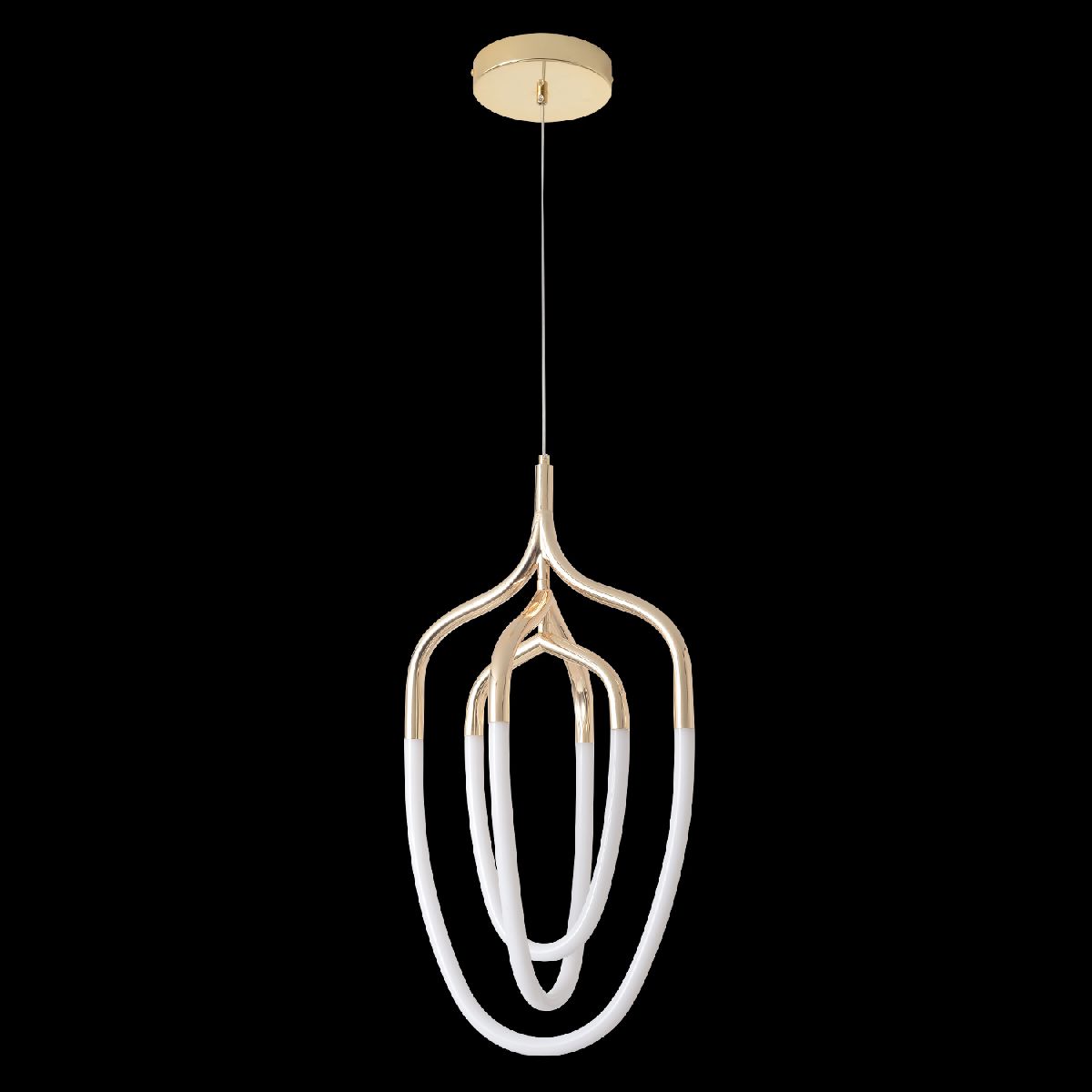 подвесной светильник crystal lux pera sp50w led gold