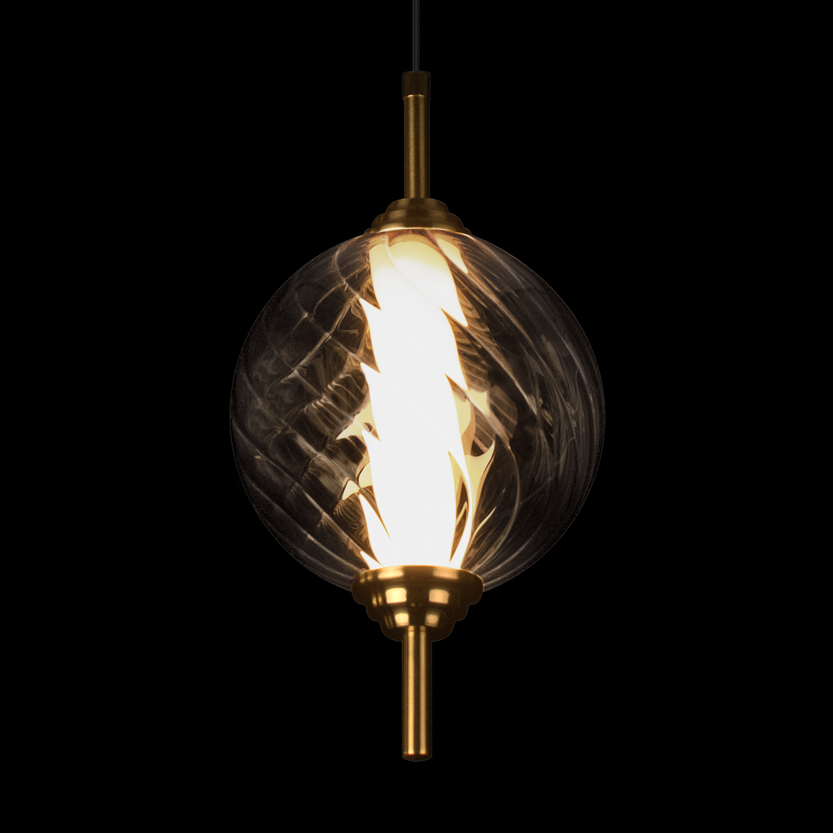 подвесной светильник loft it helix 10421/b smoke