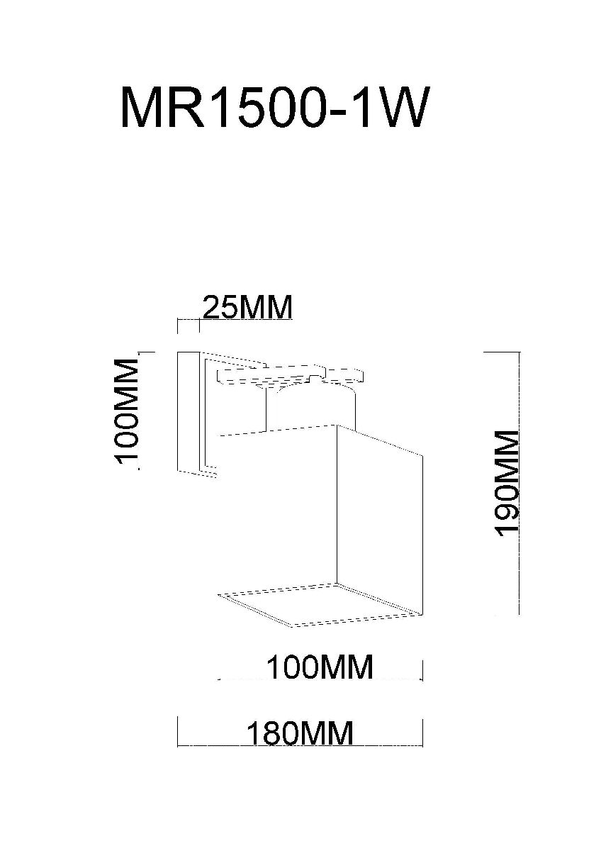 бра myfar eileen mr1500-1w