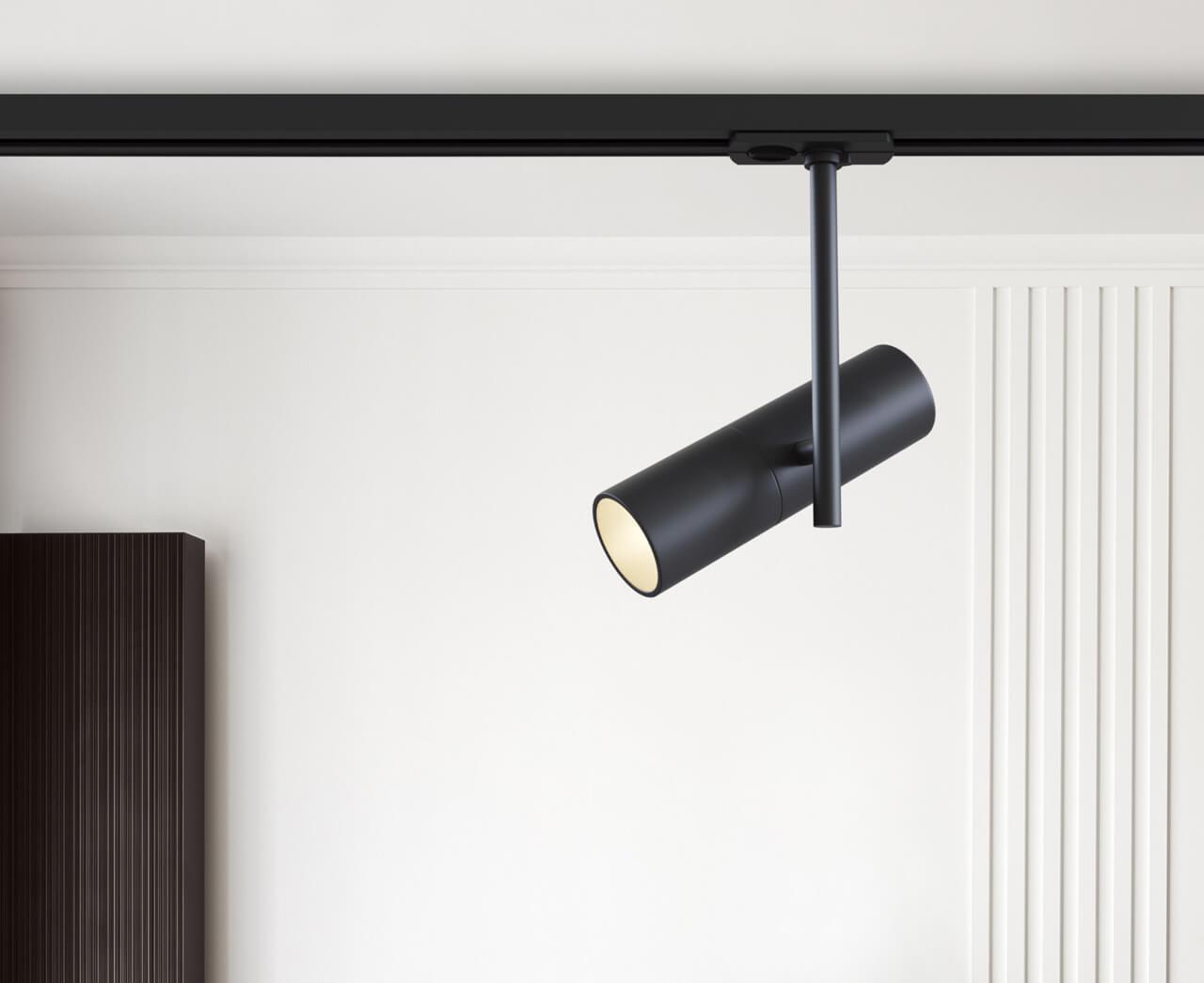 трековый светильник maytoni track tr005-1-gu10-b